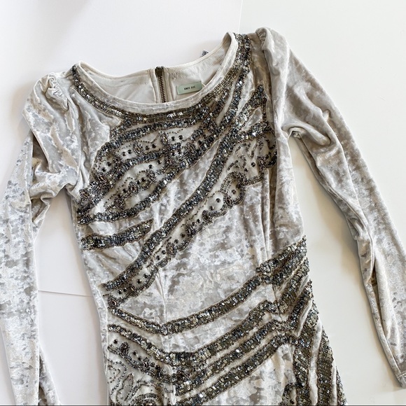 Urban Outfitters Velvet Sequin Dress - Picture 3 of 4